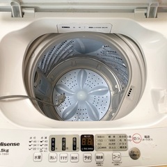 洗濯機[Hisense]/取りに来てくれる方限定の画像