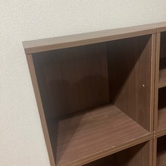【4つまとめ売り】カラーボックス　ブラウンの画像