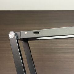 折りたたみ 充電式 デスクライト LEDライト 調光 ブラック シンプル 持ち運び 照明 札幌市手稲区の画像