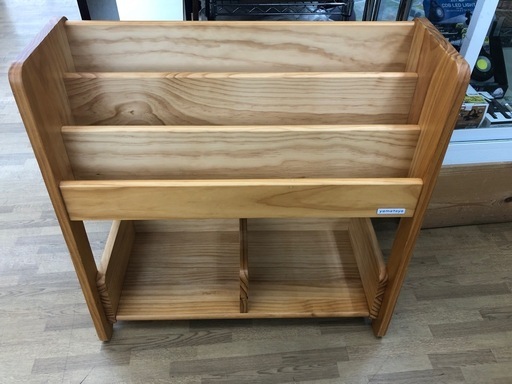 【ドリーム川西店御来店限定】☆ジモティー見たよ♪割引☆ 大和屋 ブックラック　ノスタ  クリーニング済み 【99560000038834】