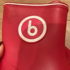 こどもビームス　長靴　レインブーツ 14cm ピンクの画像