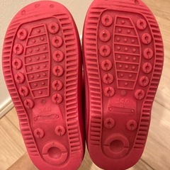 こどもビームス　長靴　レインブーツ 14cm ピンクの画像