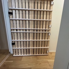 すのこ　ダブルベッドの画像