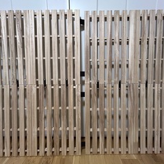 すのこ　ダブルベッドの画像