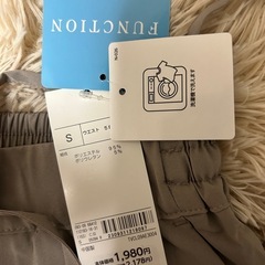 ワイドパンツ（グレー）の画像