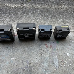 カーバッテリー　バイクバッテリー　廃バッテリーの画像