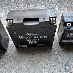 カーバッテリー　バイクバッテリー　廃バッテリーの画像