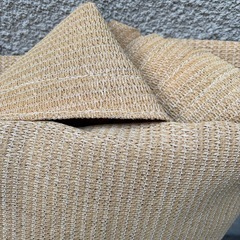 サンシェード(185×270)新品揺れ吸収ロープ、シェード重し ブロック2つの画像