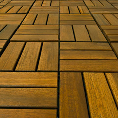 【1000円】天然木アカシアウッドデッキパネル80枚の画像