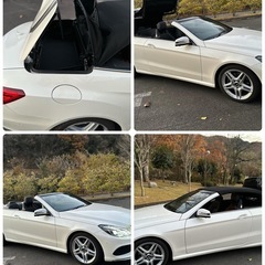 ベンツ E250 群馬県　カブリオレ　2万KM代　車検長い H26の画像