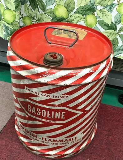 ⭐︎ドリーム2号館⭐︎ ジモティー割引 ヴィンテージ LA-CAL CAN-TAINER GASOLINE缶