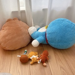 ドラえもん ジョージ ジェリー ピクミン ぬいぐるみ セットの画像
