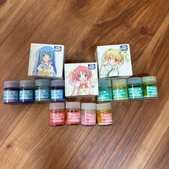 ミルキーパステルカラー模型用の塗装インクの画像