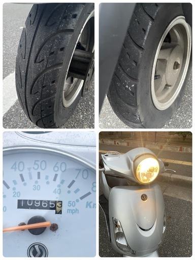 149⭐️フィドルX50⭐️10965km、125クラス並の車体サイズ、50cc車両