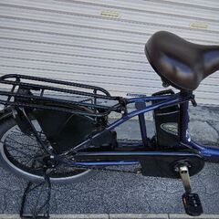 [Panasonic]GYUTTO ANNYS(ギュットアニーズ)20吋 電動アシスト自転車 8.9Ahバッテリー+充電器(ディープブルーメタリック)の画像