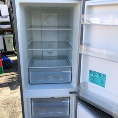 ２０１８年製　ハイアール　冷蔵庫  JR-NF218B-N [218L /2ドア /右開きタイプ] [冷凍室 81L]の画像