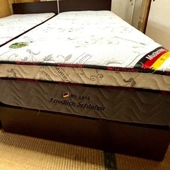 Musterring ドイツ製シングルベッド ２台になります、の画像