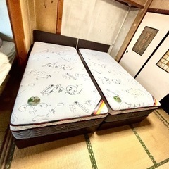 Musterring ドイツ製シングルベッド ２台になります、の画像