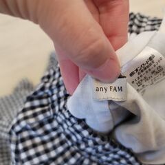 【美品】ユニクロ エニファム UNIQLO プリーツ フレア スカート キッズ 女の子 120 130 140センチ程度の画像