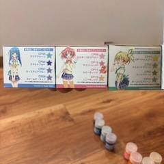 ミルキーパステルカラー模型用の塗装インクの画像