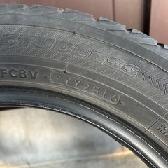 ヨコハマアイスガード　スタッドレス2本 155/65r14 
中古 の画像