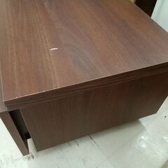 リユースのサカイ栃木店★ジモティ割あり★  TV台 ブラウン W100×D39×H28 クリーニング済み TC11776の画像