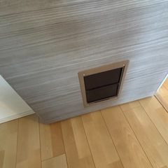 アトムリビンテック ATOM ペットドア ペットくぐ〜る２ 中サイズ【ブラウン】犬 猫 穴 ドアの画像