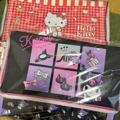 【新品】2点セット　マルチバック　キティ　クロミの画像