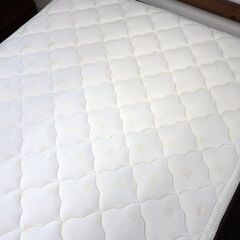 札幌 NITORI ニトリ シングルベッドマットレス アビー2 CR W97×D196×H18cm/No.3768の画像