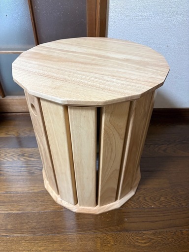 サイドテーブル　スツール4脚