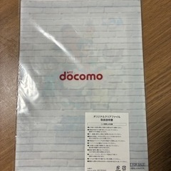 docomo ドラえもん　のび太の絵世界物語　クリアファイルの画像
