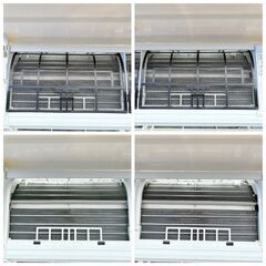 【❗️✨省エネ◎✨❗️】Panasonic Eolia ナノイーX搭載 2022年 ✨単身・寝室に最適な6畳モデル ✨簡易清掃・動作確認済み❗️の画像