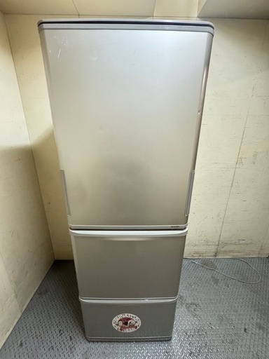 東Z25 SHARP 便利な両開き ノンフロン冷凍冷蔵庫 SJ-W352D-N 2018年製 シャープ