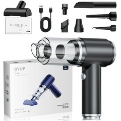 2025最新　多機能車用掃除機 Type-C充電 軽量の画像