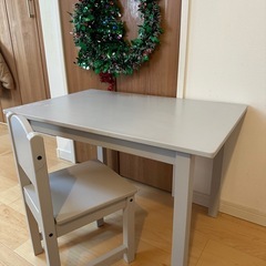 IKEA キッズデスク&チェアの画像