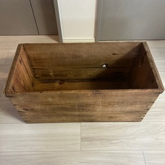 リンゴ箱の画像