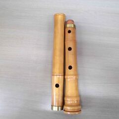 現状品 尺八 翠風調 木管 和楽器 中継ぎ 全長約54.5cm 苫小牧西店の画像