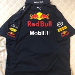 1️⃣PUMA製・正規品レッドブルHONDAＦ1チームユニホーム・レプリカポロシャツ‼️の画像