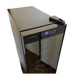 【極美品・2022年製】アイリスオーヤマ　ワインセラー PWC-491P-Bの画像