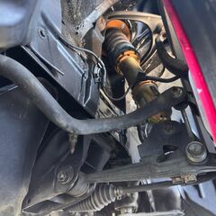 ローンは毎月43,300円～　トヨタ　マークⅡ ツアラーV　ブラックオールペン純正５速ＭＴ　ハイフロータービンＫ＆Ｎエアクリーナー　ＢＬＩＴＺラジエーター　前置インタークーラー　ＡＰＥＸｉＦＣコマンダー・ブーストコントロールバルブ　車高調　ＲＡＹＳ18インチアルミホイール　社外マフラー　ストレートパイプの画像