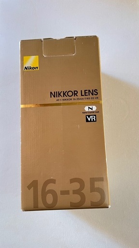 レンズ Nikon AF-S NIKKOR 16-35mm f/4G ED VR