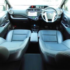 🍁ローン通りやすいです🍁審査する価値あり❗️修復歴無　故障診断実施済　平成26年アクア　Gブラックソフトレザーセレクション 　純正メモリーナビ　ワンセグTV　バックカメラ　Bluetooth　ETC　スマートキー　予備検査付の画像