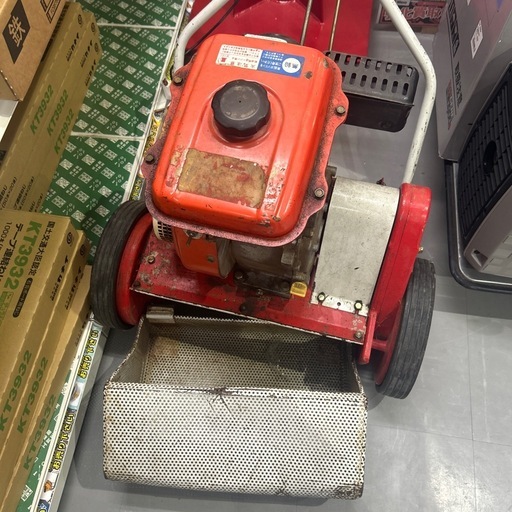 【中古】バロネス　芝刈機　LM40A SHIBAURA GEF13RE-2