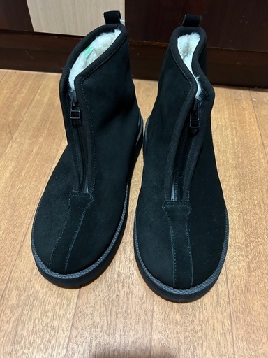 新品 SUICOKE スイコック KENN-Mwpab ムートンブーツ 24 ブラック