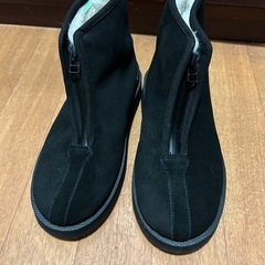 新品 SUICOKE スイコック KENN-Mwpab ムートンブーツ 24 ブラックの画像