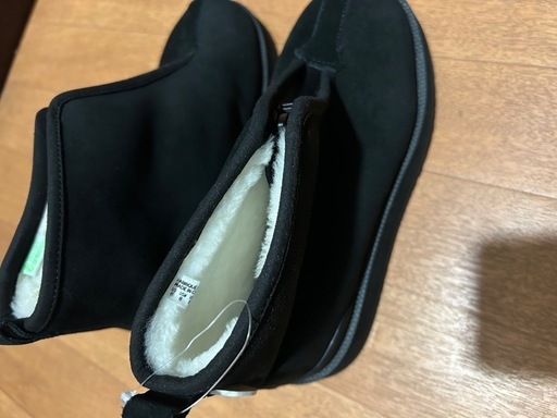 新品 SUICOKE スイコック KENN-Mwpab ムートンブーツ 24 ブラック