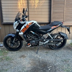 KTM 125Duke ABSモデルの画像