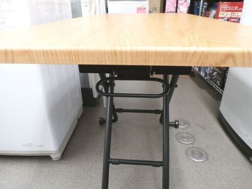 ニトリ 昇降テーブル ライザN 幅110cm 奥行55cm 高さ最大70cm 