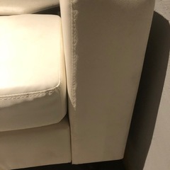 美品ひとりがけソファーの画像