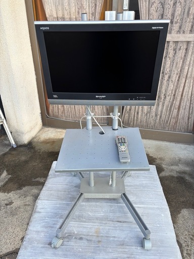 シャープAQUOSLC-20E5 キャスター付きTV台セット